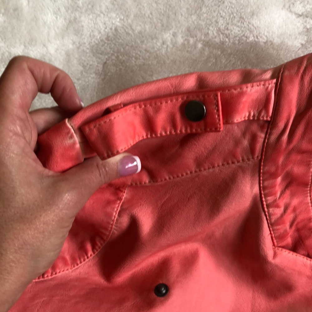 Fake Leather Jacket - image 3